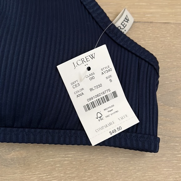 NWT J Crew High Waited Bathing Suit - Picture 4 of 7